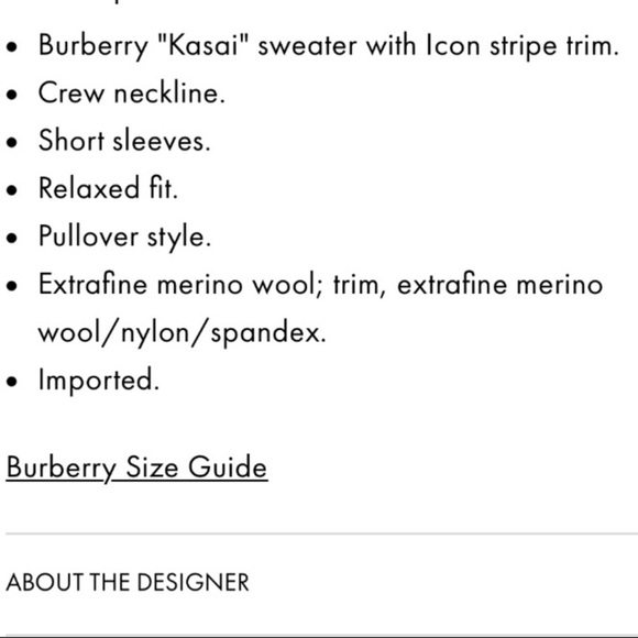 Burberry Kasai Top, NWT! - Picture 8 of 11